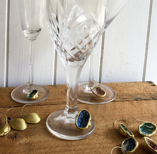 Wine Glass Shell Trinkets